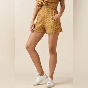 The Linen Short - Moon Print